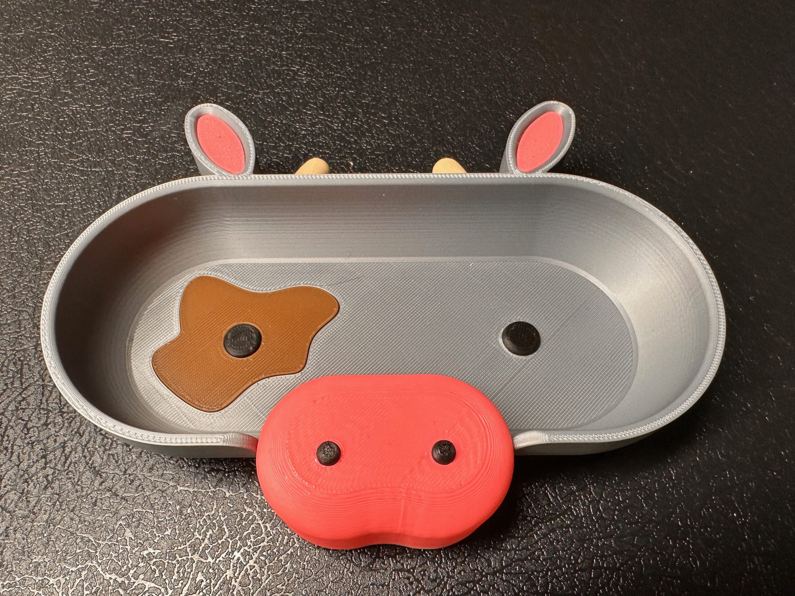 Cow Glasses Holder
