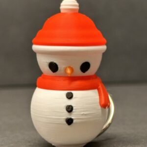 Mini Snow Man Key Chain