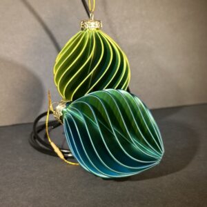 Sabres Spiral Ornament
