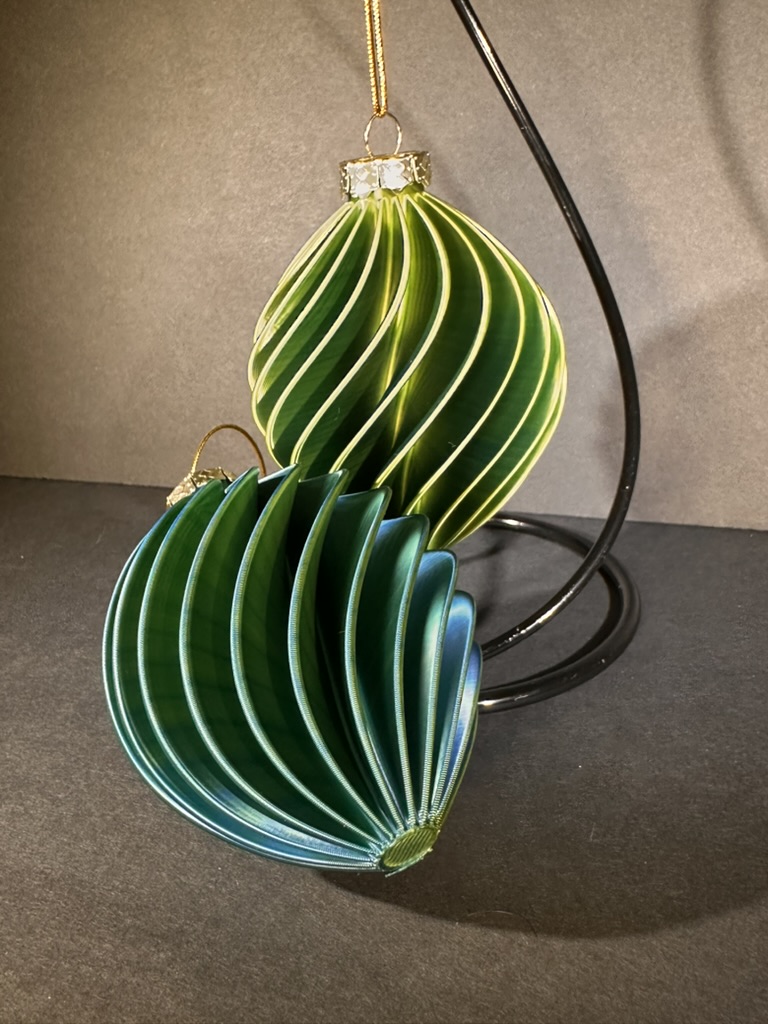 Sabres Spiral Ornament
