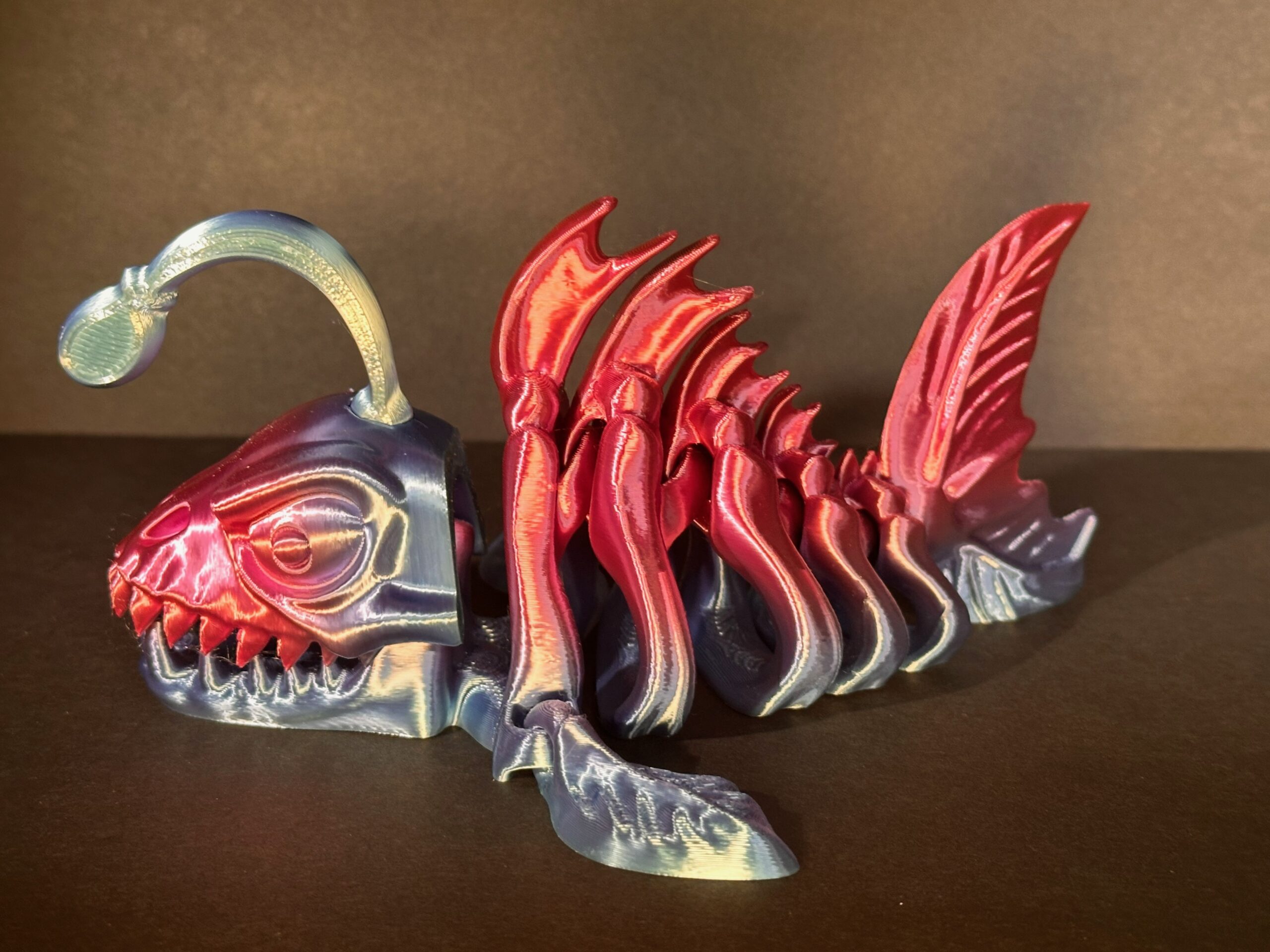 Skeletal Articulated Angler Fish