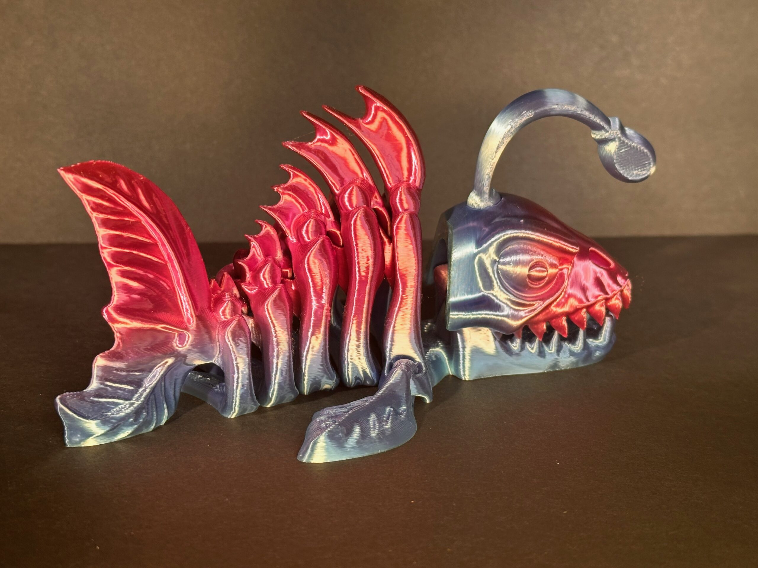 Skeletal Articulated Angler Fish