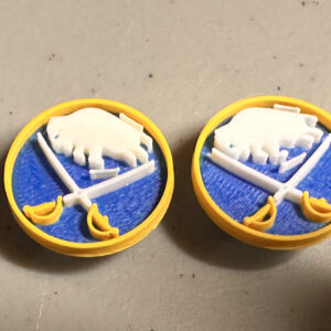 Sabres Croc Charms