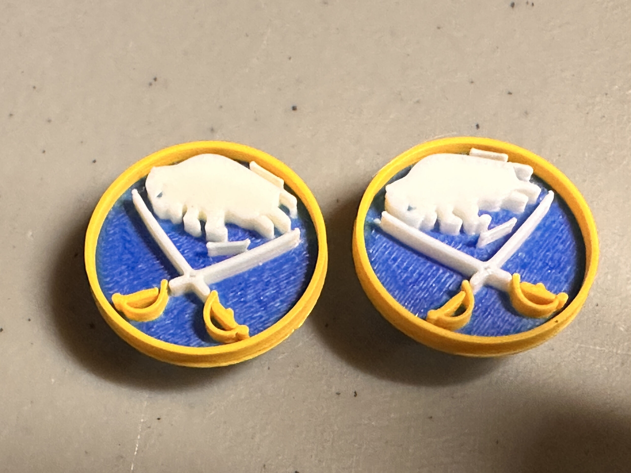 Sabres Croc Charms
